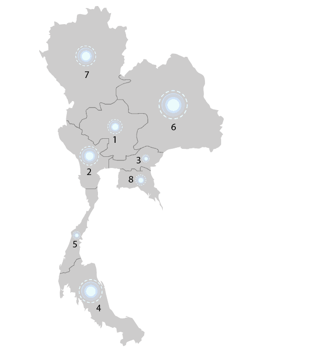 การบริการทอมโก้ Map_ศูนย์บริการ_TOMCO