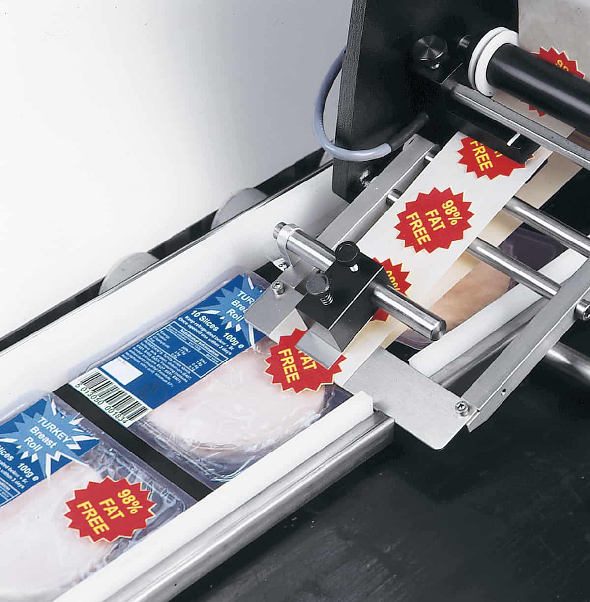 เครื่องติดสติกเกอร์ compact weber ฉลากสินค้า ทอมโก้