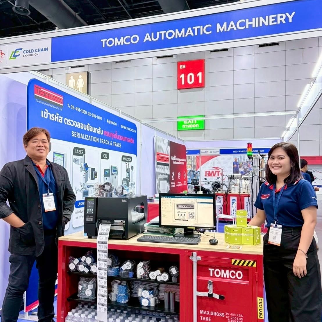 TOMCO team at Cold Chain Exhibition 2026